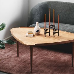 Aakjaer Furniture No. 55 Naturolieret Eg Stor H49,5 cm