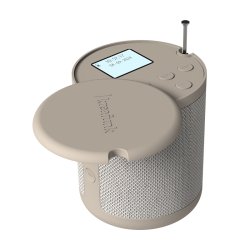 Kreafunk Dabbie DAB+ Radio/Hjtaler Ivory Sand