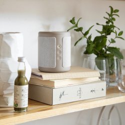 Kreafunk Dabbie DAB+ Radio/Hjtaler Ivory Sand