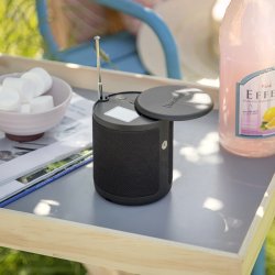 Kreafunk Dabbie DAB+ Radio/Hjtaler Sort