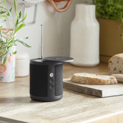 Kreafunk Dabbie DAB+ Radio/Hjtaler Sort