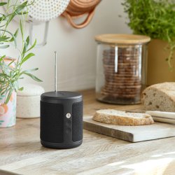 Kreafunk Dabbie DAB+ Radio/Hjtaler Sort