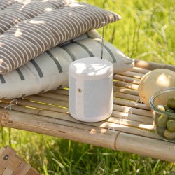 Kreafunk Dabbie DAB+ Radio/Hjtaler Soft White