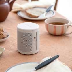 Kreafunk Dabbie DAB+ Radio/Hjtaler Soft White