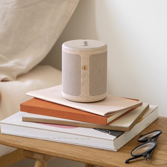Kreafunk Dabbie DAB+ Radio/Hjtaler Wheat