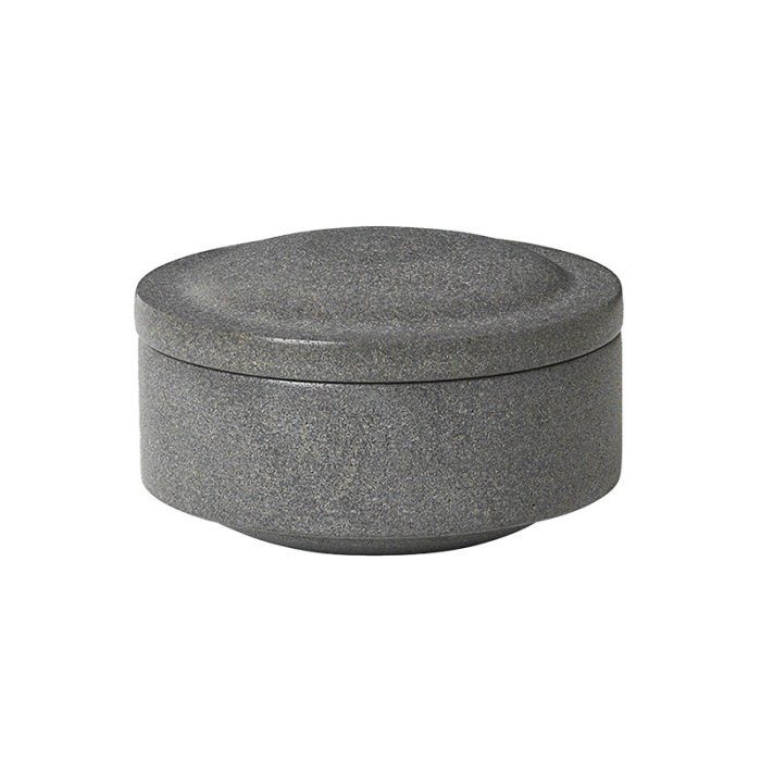 LOUISE ROE Gallery Object 07 Container Black Basalt