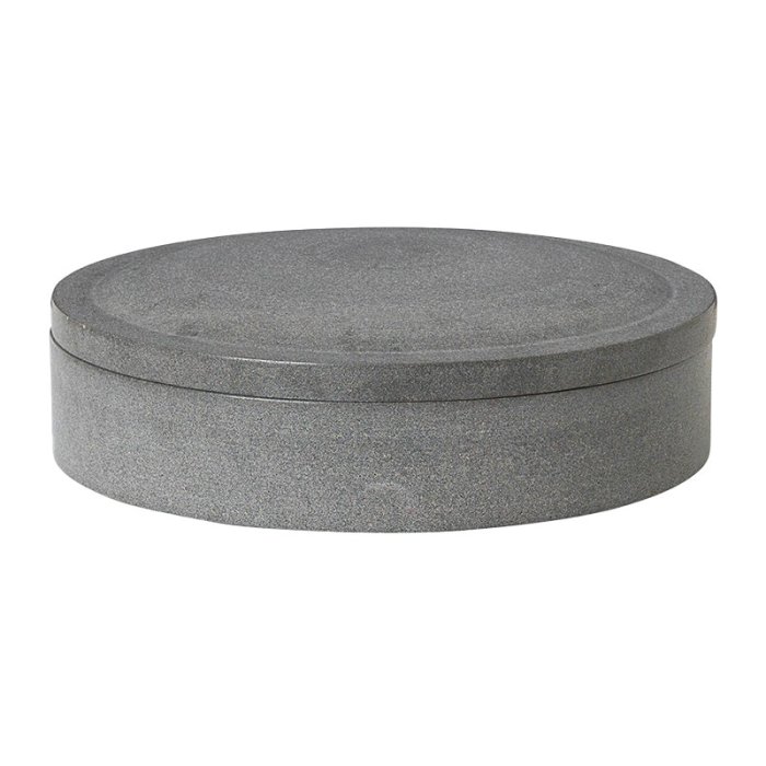 LOUISE ROE Gallery Object 05 Container Black Basalt