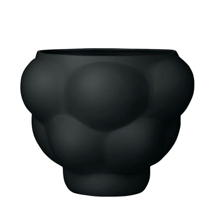 LOUISE ROE Ceramic Balloon Bowl 06 Inka Black