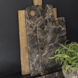 Mette Ditmer Marble Serveringsbrt Mellem Brown
