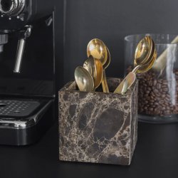 Mette Ditmer Marble Cube Brown