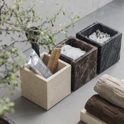 Mette Ditmer Marble Cube Brown