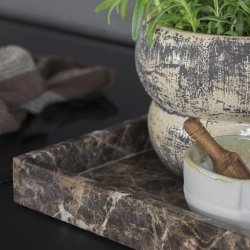 Mette Ditmer Marble Bakke Stor Brown
