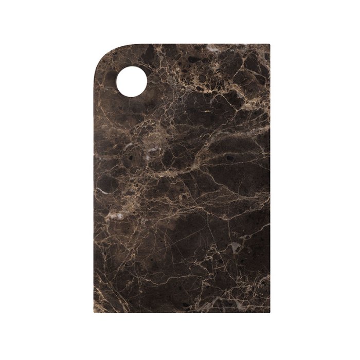 Mette Ditmer Marble Serveringsbrt Mellem Brown