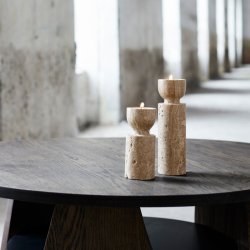 Muubs Fyrfadsstage Minerva Creme 2 stk. 