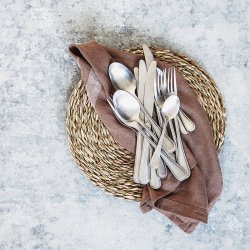 Nicolas Vah Dkkeserviet Acain Natur St af 2 stk.