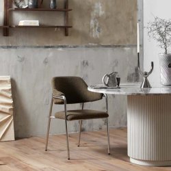 Nordal Albert Stol Med Armln, Grn