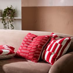 Nordal Beid Pudebetrk 48x48 cm Rhvid/Rd