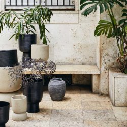 Nordal Galoa Urtepotte, M Antracite