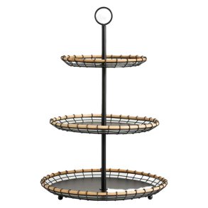 Nordal Hana Etagere i Sort Metal