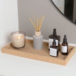 Novoform Rektangulr Korkbakke Natur