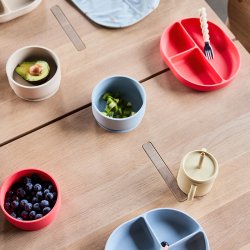 OYOY Enkei Sugekop Tallerken Cherry Red