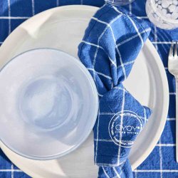 OYOY Grid Stofserviet - Pakke Med 2