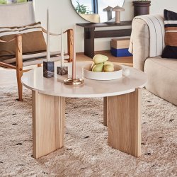 OYOY Living - Lune Marmor Sofabord - Stor 