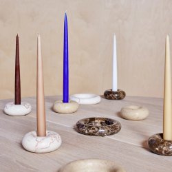 OYOY Savi Marmor Lysestage Koko Stor