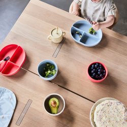 OYOY Enkei Sugekop Tallerken Dusty Blue