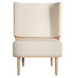 Novoform Serena Lounge Chair Eg Natur/Sweet Vanilla