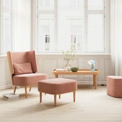 Novoform Serena Sofabord Eg Natur 