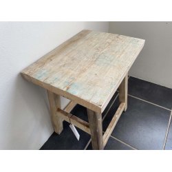Trademark Living Nordic Skammel Lyst Genanvendt - OBS: Se farve p� s�det