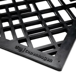 Tica Copenhagen Gummi Drmtte m. Lines 40 x 60 cm