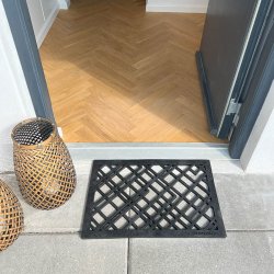 Tica Copenhagen Gummi Drmtte m. Lines 40 x 60 cm