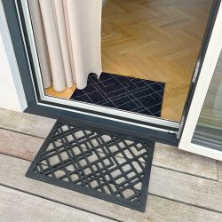 Tica Copenhagen Gummi Drmtte m. Lines 40 x 60 cm