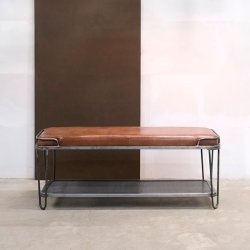 Trademark Living Yannick lderbnk med hynde 