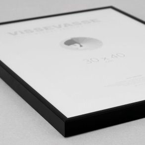 ViSSEVASSE Ramme Aluminium Sort 50x70 cm