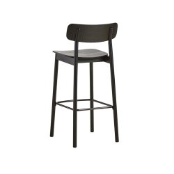 Woud Soma hj barstol - Sort 