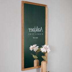 Aakjaer Furniture Arcus Mirror Spejl Naturolieret Eg