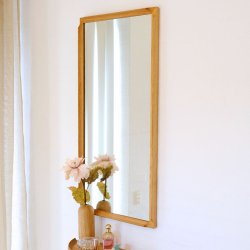 Aakjaer Furniture Arcus Mirror Spejl Naturolieret Eg