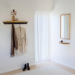 Aakjaer Furniture Arcus Mirror Spejl Naturolieret Eg