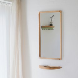 Aakjaer Furniture Arcus Mirror Spejl Naturolieret Eg