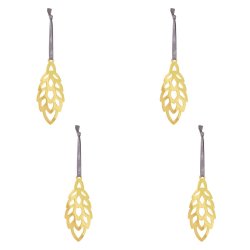 AIRies Kogle Vedhng 4 stk. - Forgyldt