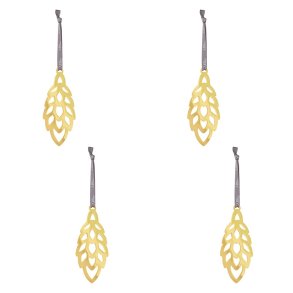 AIRies Kogle Vedhng 4 stk. - Forgyldt