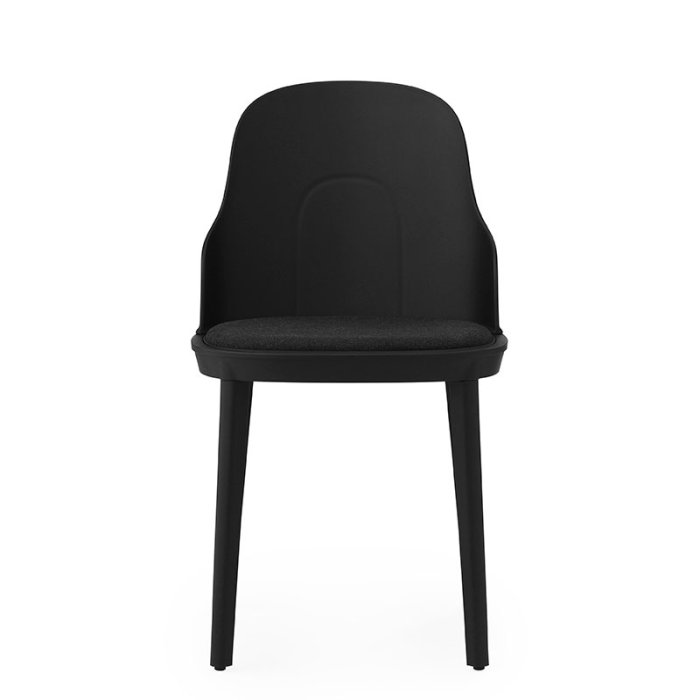 Normann Copenhagen Allez Stol - Polstret Canvas - Sort 