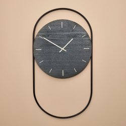 Andersen Furniture A-Wall Clock - Sort Eg/Sort
