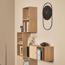 Andersen Furniture A-Wall Clock - Sort Eg/Sort