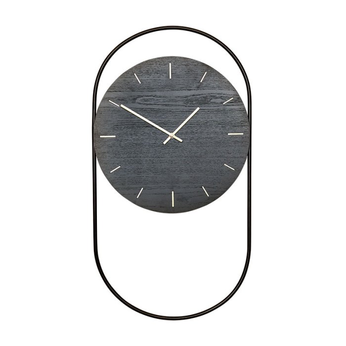 Andersen Furniture A-Wall Clock - Sort Eg/Sort
