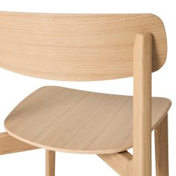 Andersen Furniture Anch Stol Hvidpigmenteret Matlakeret Eg