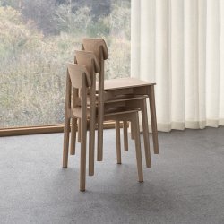 Andersen Furniture Anch Stol Hvidpigmenteret Matlakeret Eg